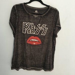 Rock & Republic Kiss T-shirt Size XL